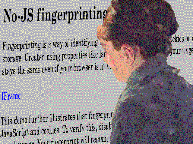 nojspfingerprinting in links2 is a headache