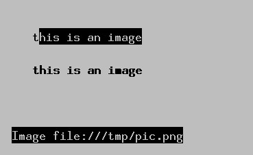 TUI url preview leading to an image file